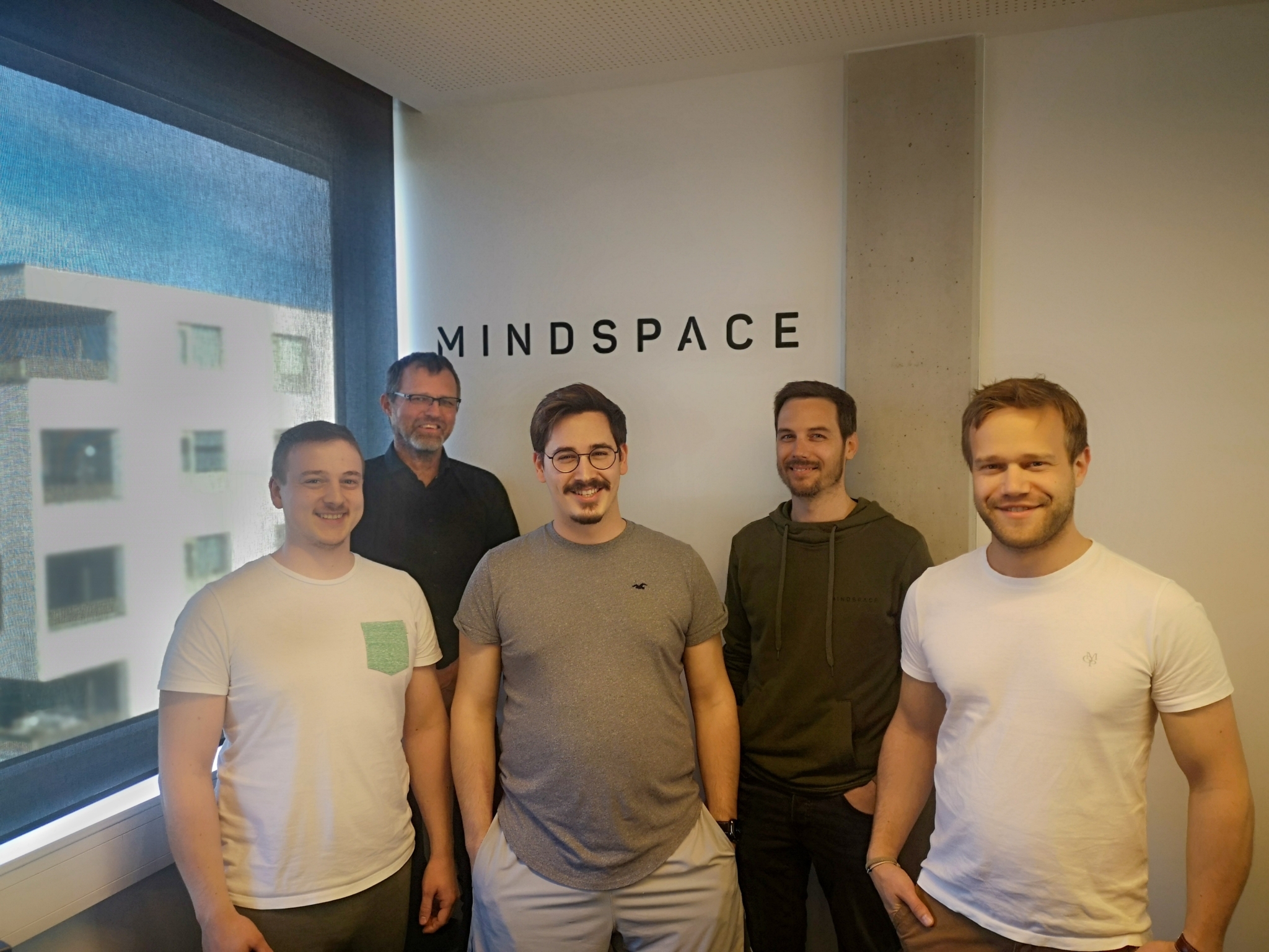 5 Personen vom Team "MindSpace"