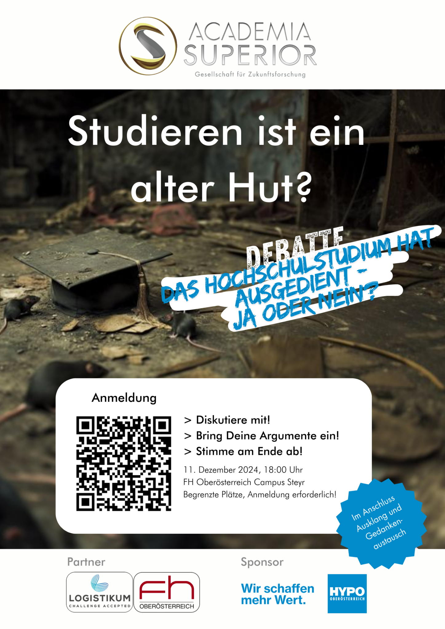 Flyer des Academia Superior