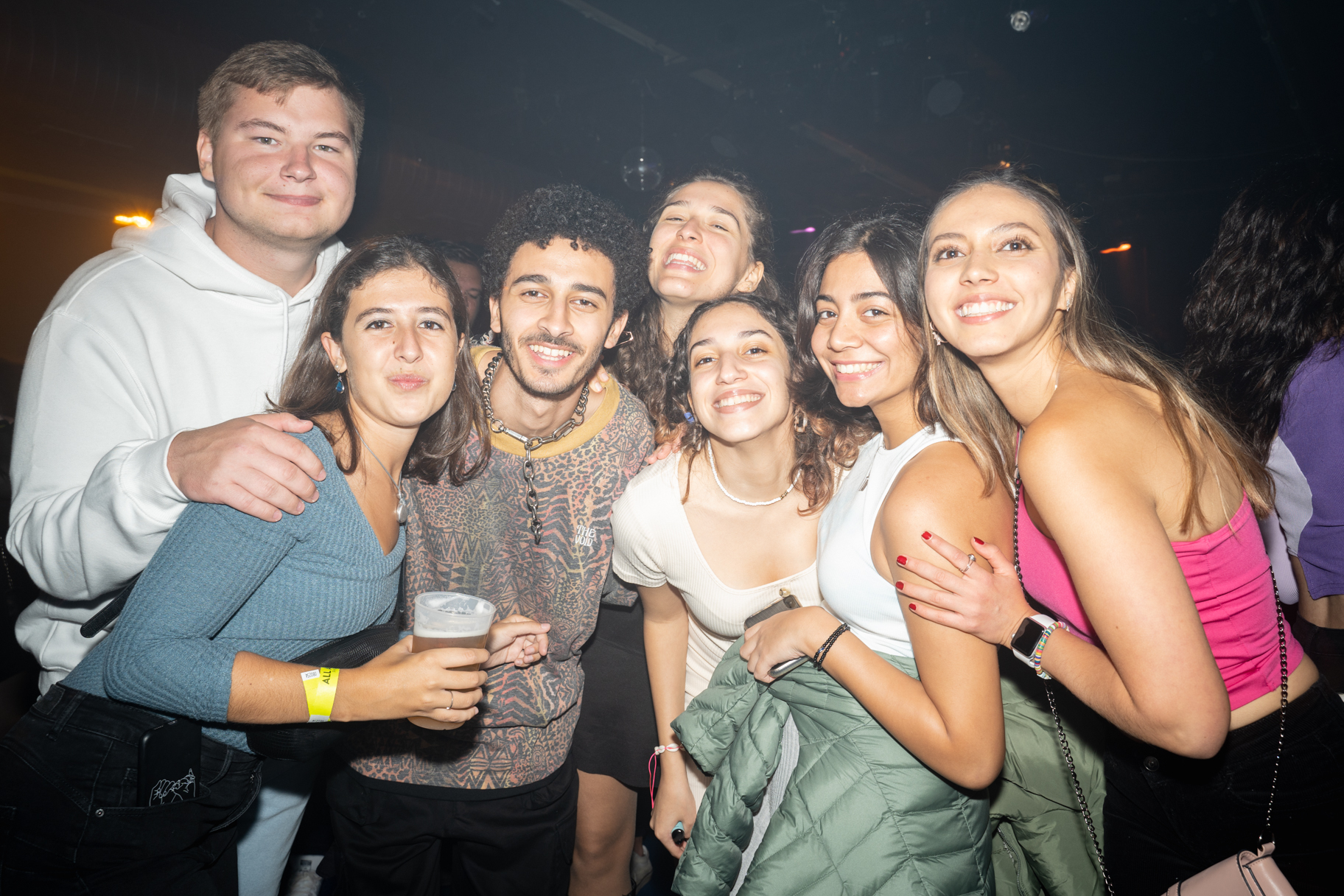 Gruppe von Studierenden beim After-Event des Karrierefestivals am FH OÖ Campus Steyr