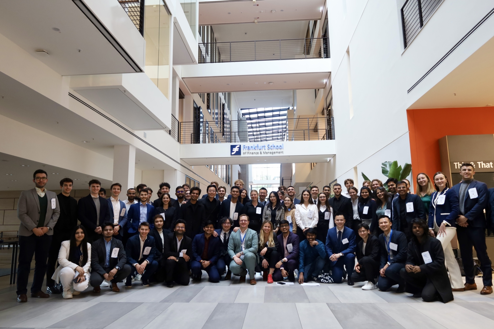 Group photo of participants in the International Business Competition 2024