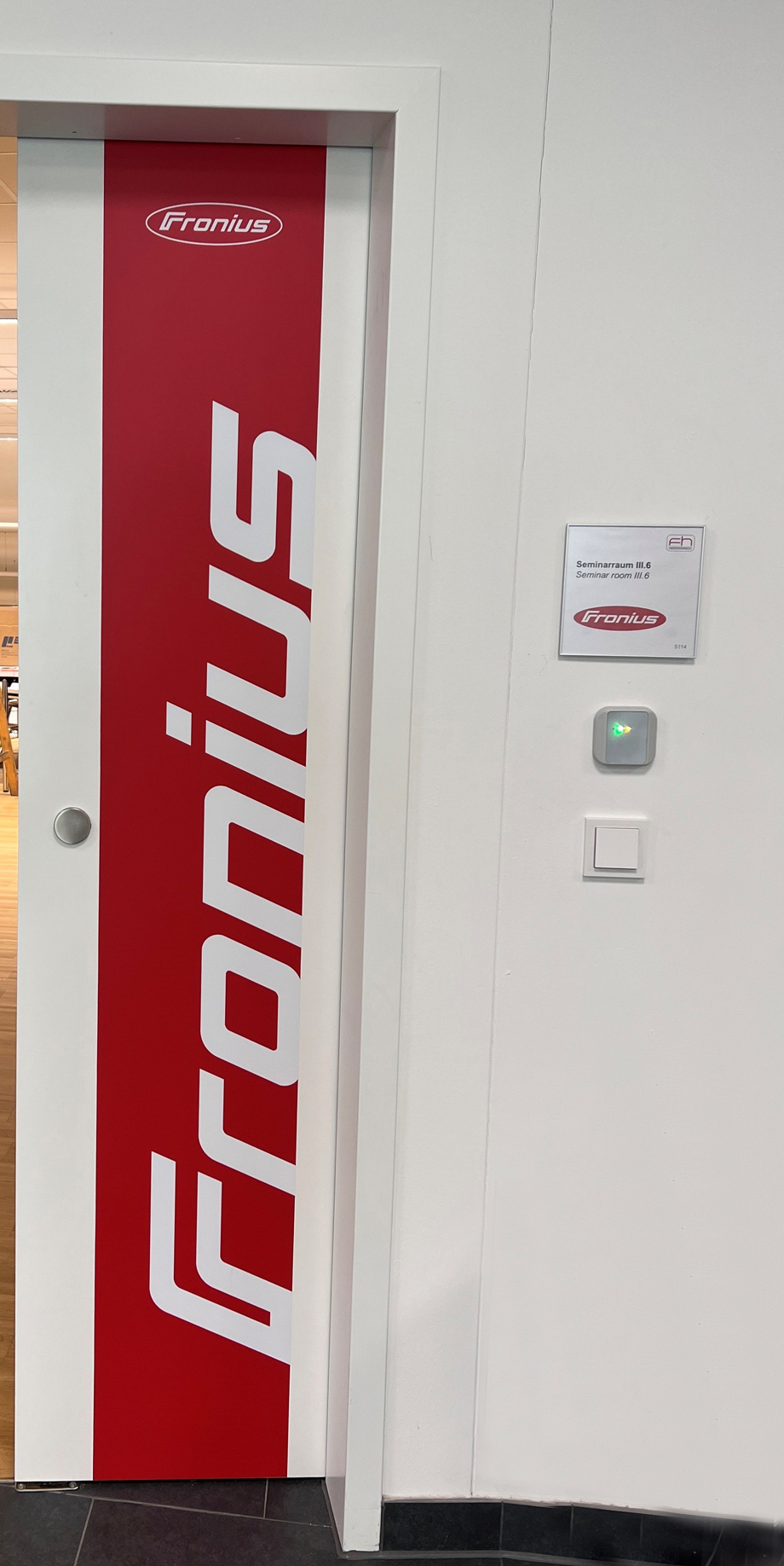 Beispielbild Raumpatenschaft mit Fronius