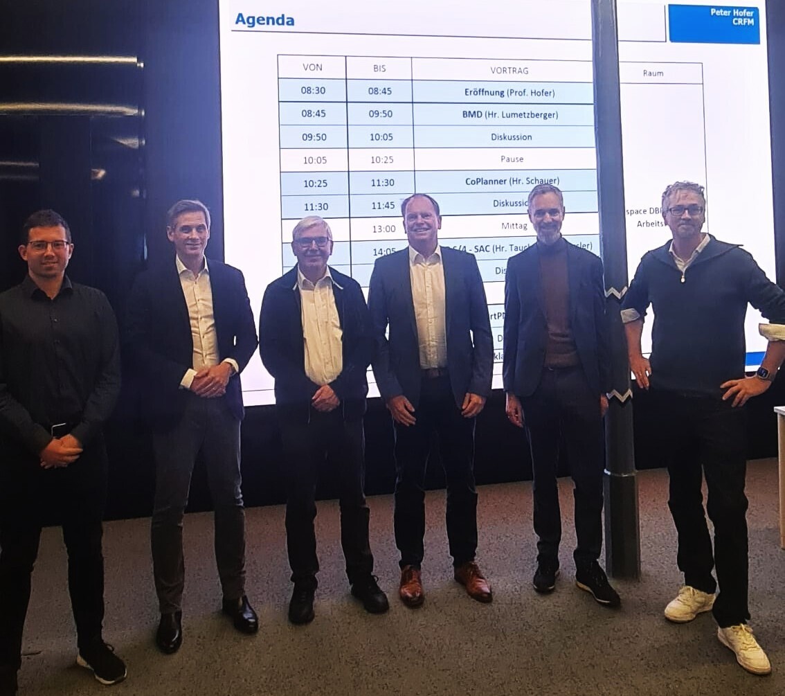 Gruppenfoto der Vortragenden im DigiSpace