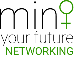 Das Logo von Mint your future networking
