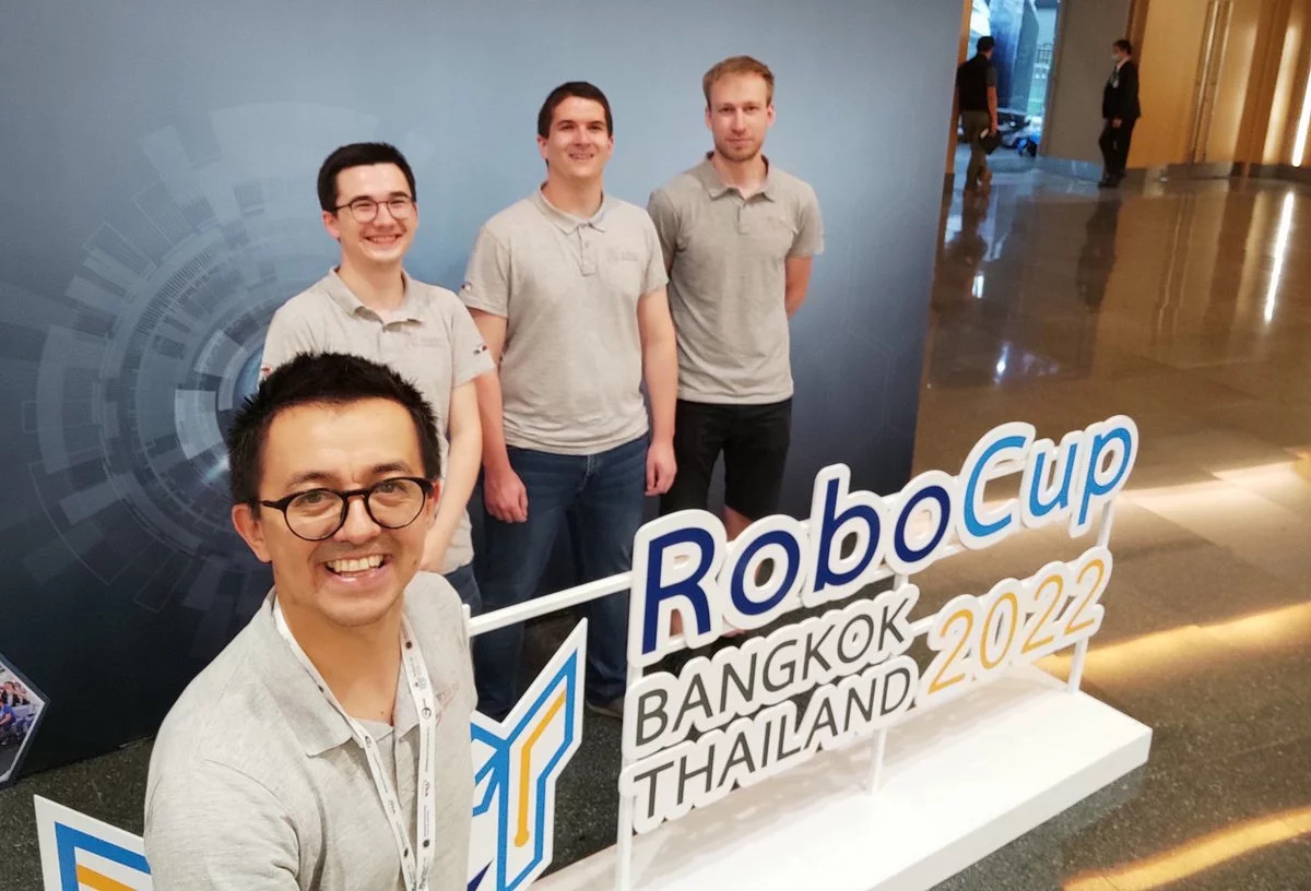 Bild des Robocup teams